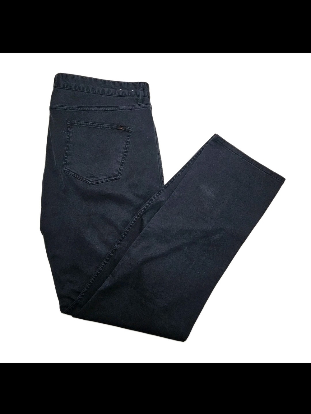 Faherty Brand MFG 38 Blue Stretch Pants Men's Straight Casual Chino Cotton USA
